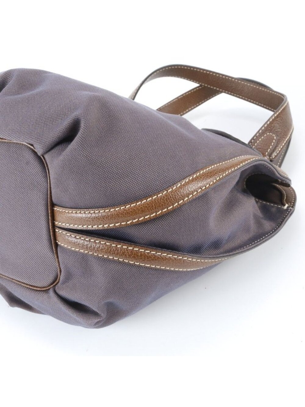 Celine Carriage Pattern Leather Canvas Tote Shoulder - Picture 4 of 8